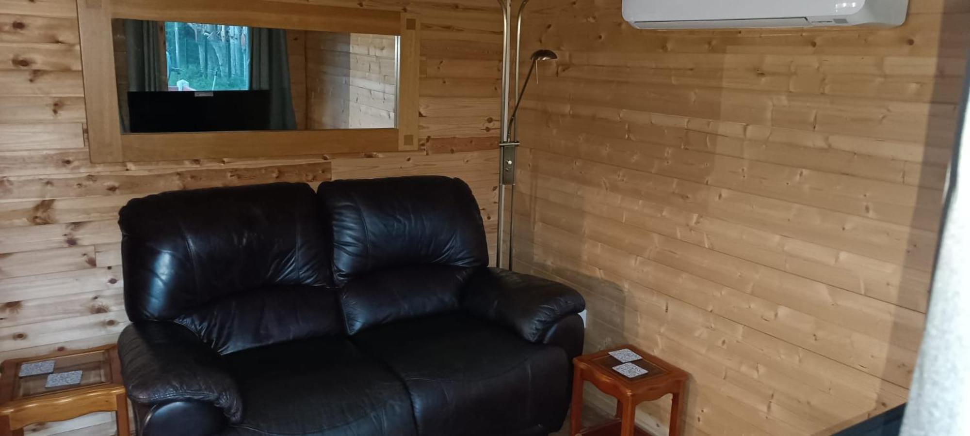 Cosy Cabin Stock Exterior foto