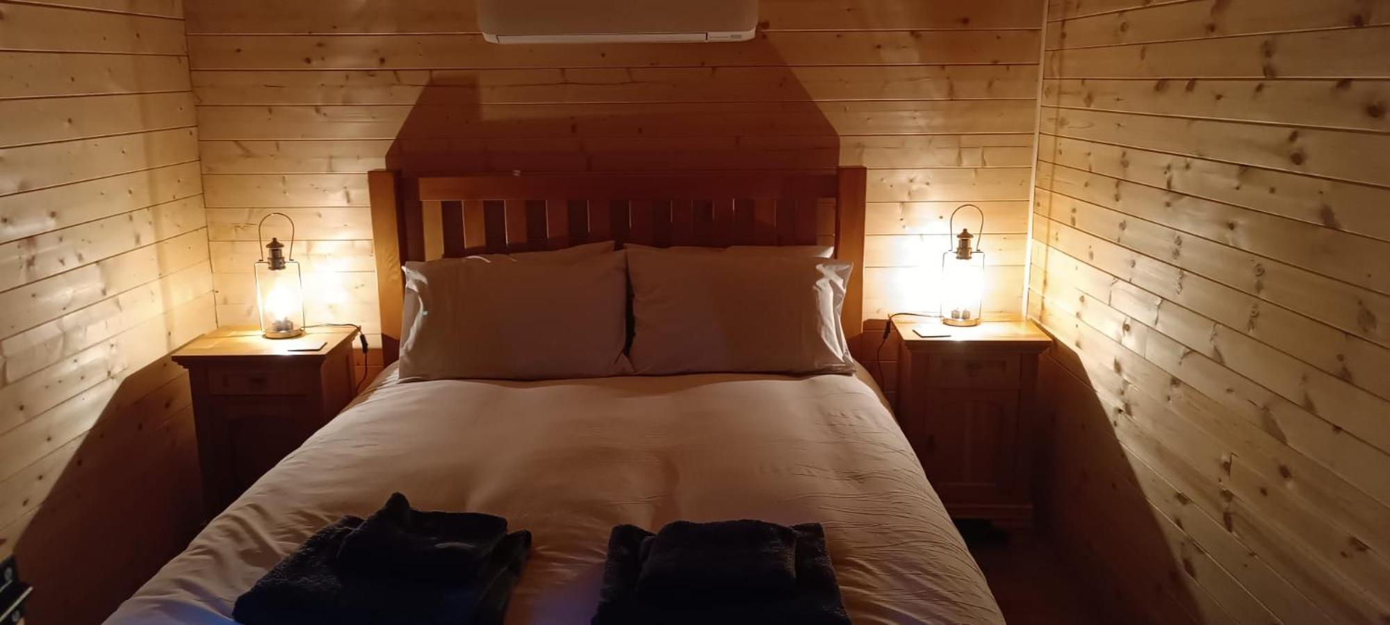 Cosy Cabin Stock Exterior foto