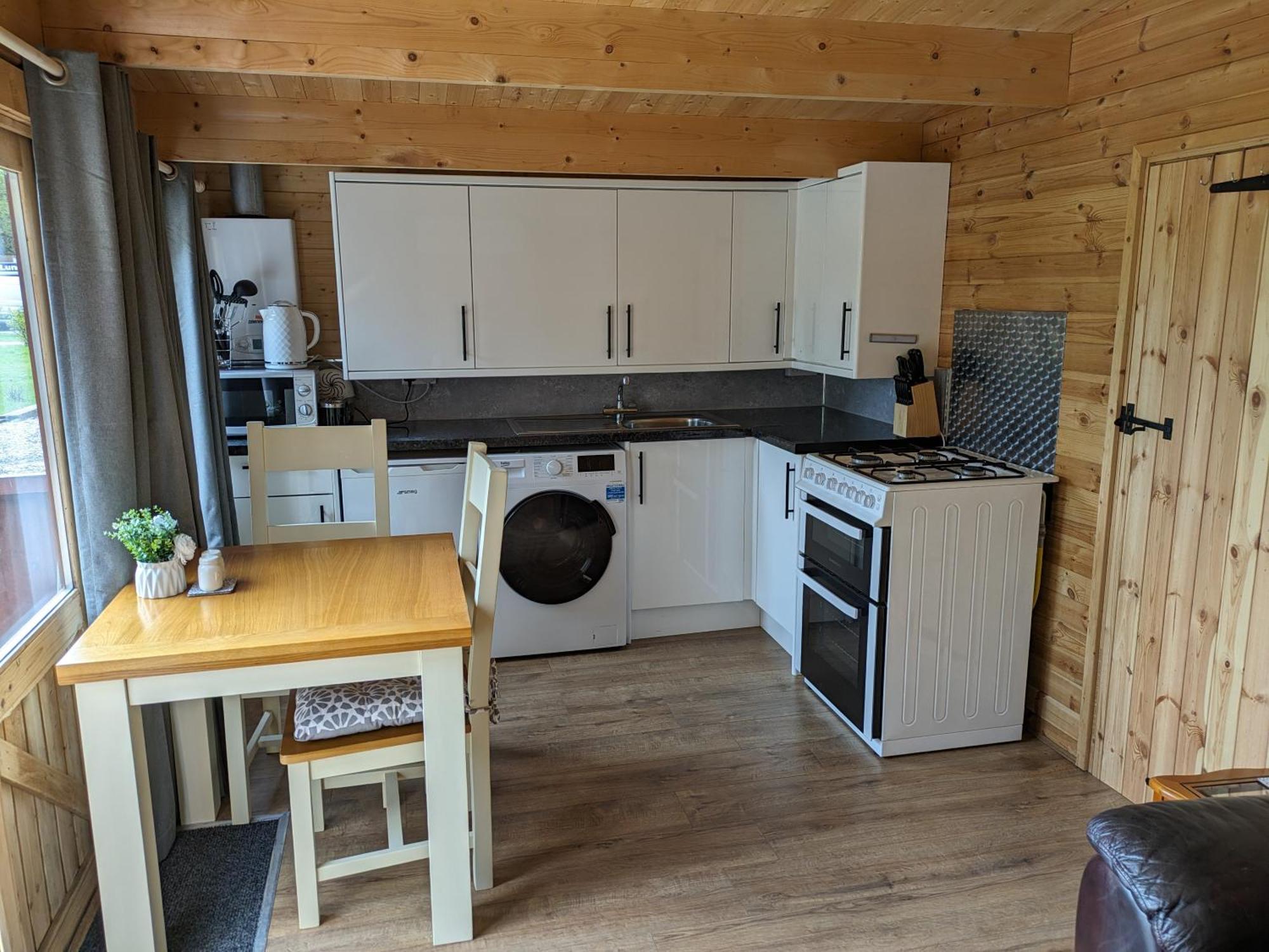 Cosy Cabin Stock Exterior foto